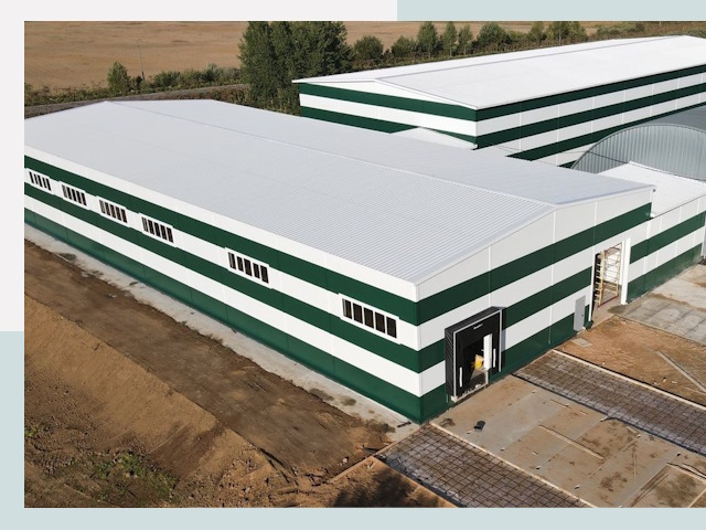 Строительство овощехранилищ в Борзе