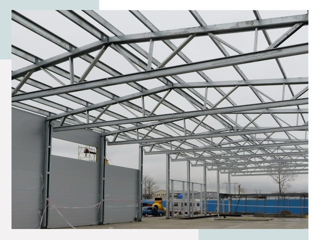 Строительство складов в Борзя от 618 руб. за м²