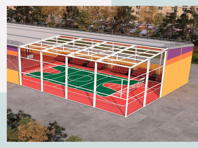 Спортивные сооружения в Борзе