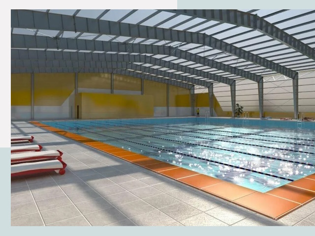 Строительство крытых бассейнов в Борзе