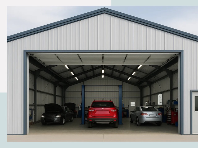 Ангары из сэндвич панелей от 618 руб. в Борзя