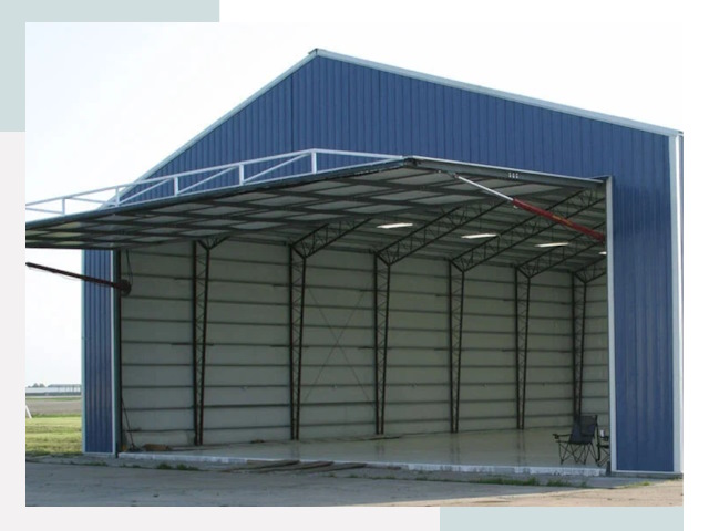 Прямо стенные ангары в Борзе