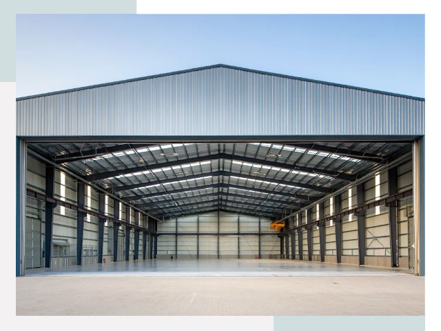 Большие ангары в Борзе