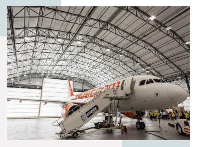 Авиационные ангары в Борзе