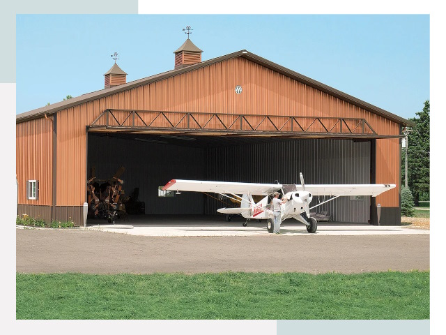 Ангары для самолетов в Борзе