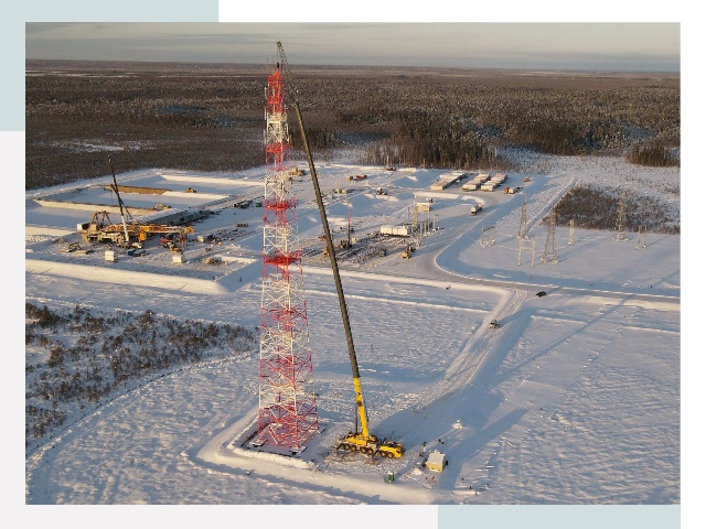 Мачты связи в Борзе