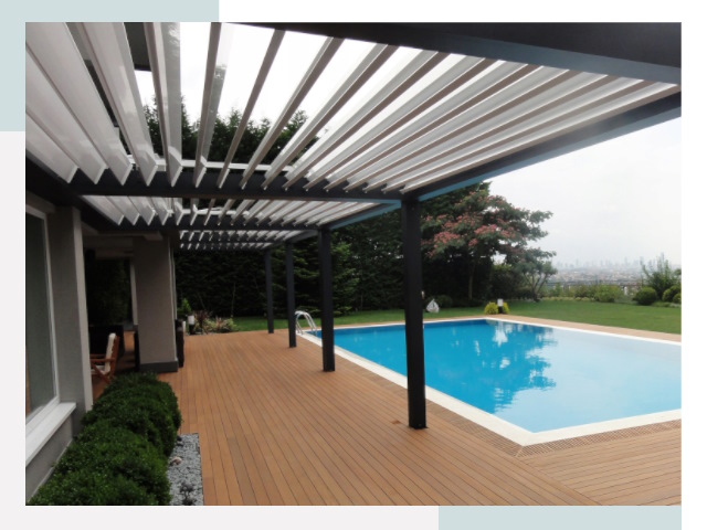 Перголы в Борзе