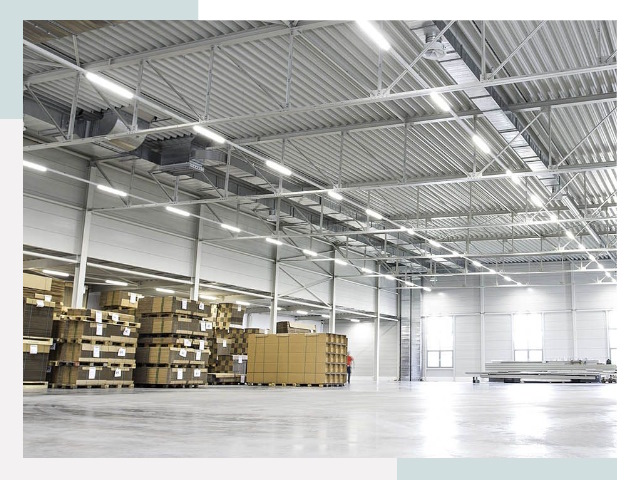 Освещение ангаров в Борзе